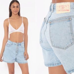 Bongo bottom up vintage jean shorts